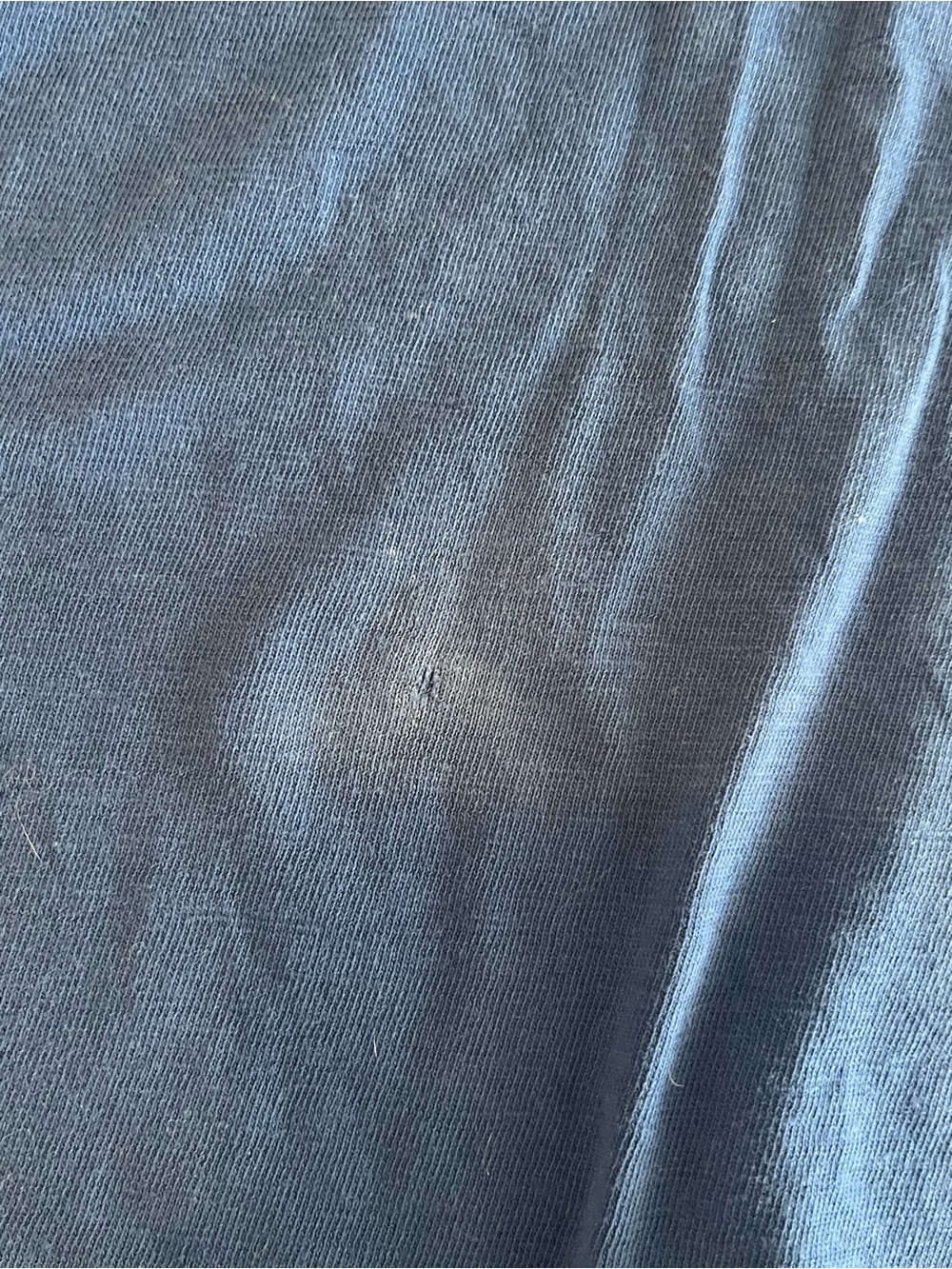 Ralph Lauren Blue Crewneck Tee with Yellow Polo Crew Graphic - Picture 9 of 11